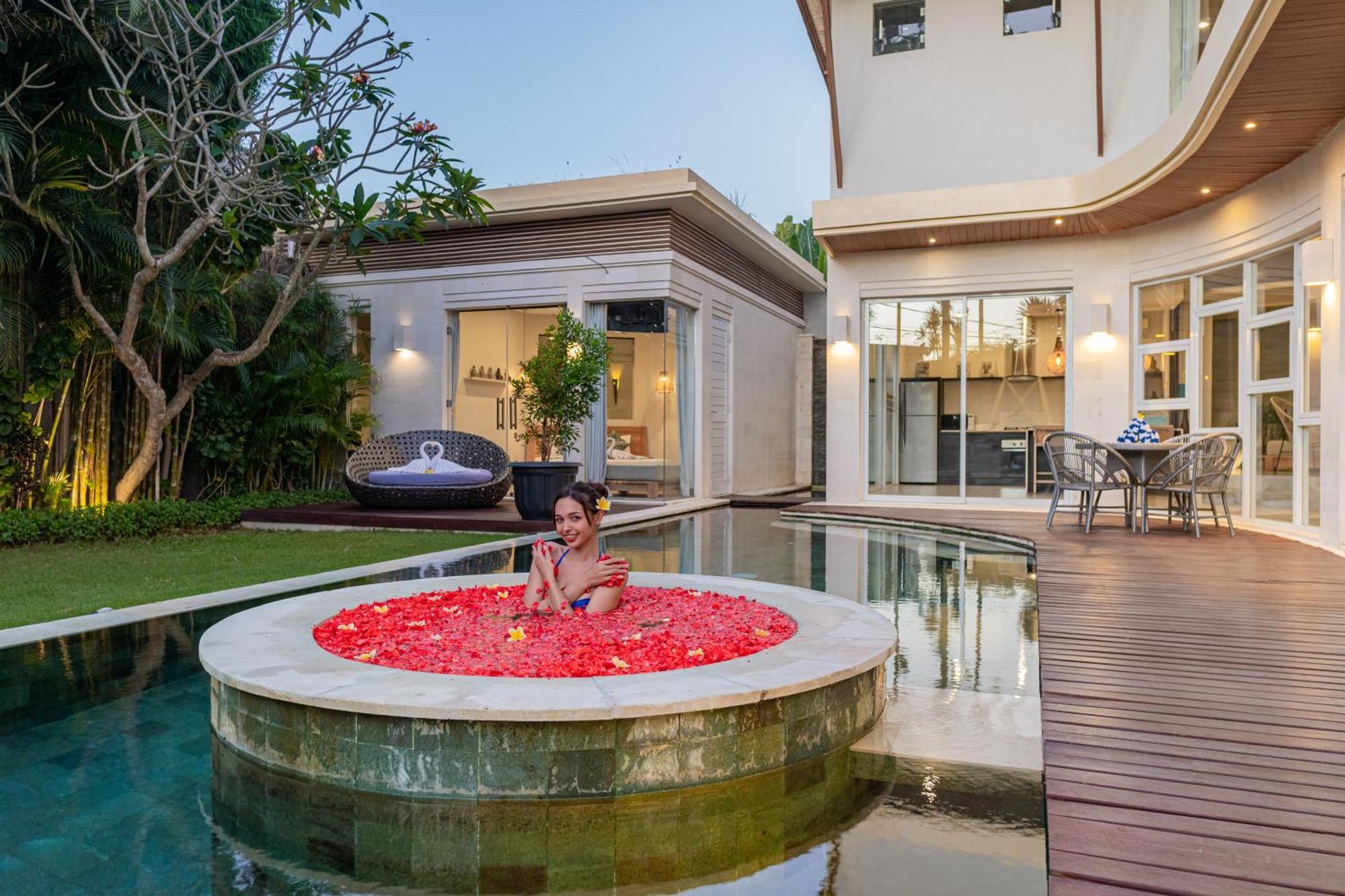 Luxury - Villa K - Central Seminyak Exteriér fotografie